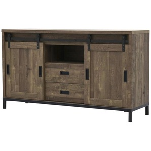 uno Sideboard  Stanley ¦ holzfarben ¦ Maße (cm): B: 150 H: 85 T: 45.0