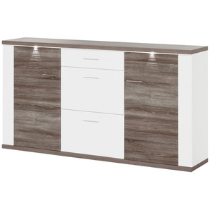 uno Sideboard   Titan ¦ holzfarben ¦ Maße (cm): B: 194 H: 108 T: 42
