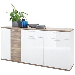 uno Sideboard  Zypern ¦ weiß ¦ Maße (cm): B: 180 H: 86 T: 43.0
