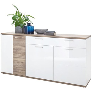 uno Sideboard  Zypern ¦ weiß ¦ Maße (cm): B: 180 H: 86 T: 43