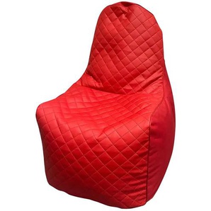 uno Sitzsack  Gamernest ¦ rot ¦ Maße (cm): B: 80 H: 80 T: 80.0