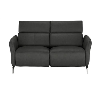 uno Sofa 2-sitzig  Messina ¦ schwarz ¦ Maße (cm): B: 158 H: 88 T: 101.0