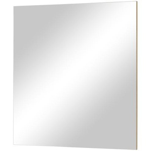 Primo Spiegel  Frisco - holzfarben - Glas , Aluminium, Holzwerkstoff - 75 cm - 80 cm - 3 cm | Möbel Kraft
