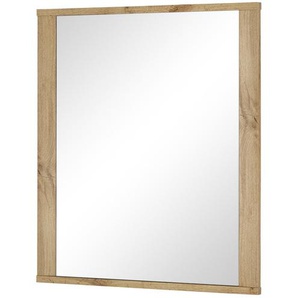 uno Spiegel 75 x 85 cm Yambio ¦ holzfarben ¦ Glas,Aluminium,Holzwerkstoff ¦ Maße (cm): B: 75 H: 85 T: 3.0