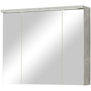 uno Spiegelschrank  Polsensee ¦ grau ¦ Maße (cm): B: 80 H: 69 T: 20.0