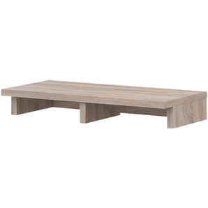 uno TV-Aufsatz  Titan ¦ holzfarben ¦ Maße (cm): B: 106 H: 16 T: 50.0