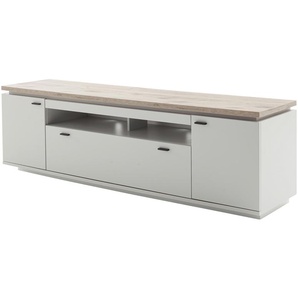 uno TV-Element  Amantea ¦ grau ¦ Maße (cm): B: 210 H: 64 T: 50.0