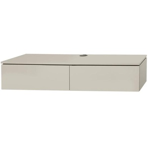 uno TV-Element  Stuttgart ¦ grau ¦ Maße (cm): B: 120 H: 26 T: 40.0