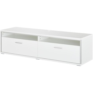 uno TV-Lowboard  Setto ¦ weiß ¦ Maße (cm): B: 184 H: 51 T: 51.0