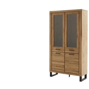 uno Vitrine  Kain ¦ holzfarben ¦ Maße (cm): B: 108 H: 199 T: 40.0