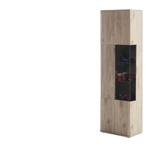 uno Vitrine  Prato ¦ holzfarben ¦ Maße (cm): B: 60 H: 199 T: 37.0