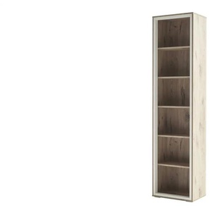 uno Vitrine Santerno ¦ holzfarben ¦ Maße (cm): B: 50 H: 197 T: 32.0