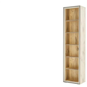 uno Vitrine  Santerno ¦ holzfarben ¦ Maße (cm): B: 50 H: 197 T: 32.0