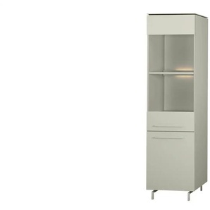 uno Vitrine  Scot ¦ grau ¦ Maße (cm): B: 55 H: 200 T: 45.0