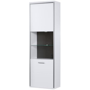 uno Vitrine   Setto ¦ weiß ¦ Maße (cm): B: 64 H: 201 T: 38.0