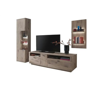 uno Wohnkombination  Prato ¦ Maße (cm): B: 240 H: 199 T: 50.0