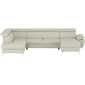 uno Wohnlandschaft  Apollo ¦ grau ¦ Maße (cm): B: 338 H: 96 T: 210