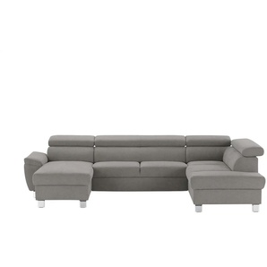uno Wohnlandschaft aus Mikrofaser Avola ¦ Maße (cm): B: 315 H: 90 T: 208.0