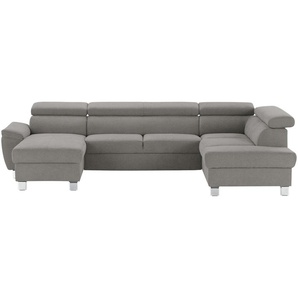 uno Wohnlandschaft aus Mikrofaser Avola ¦ Maße (cm): B: 315 H: 90 T: 208.0