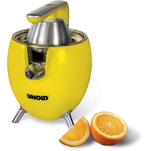 UNOLD Zitruspresse 78132 Power Juicy Yellow Entsafter gelb Zitruspresse Saftpresse