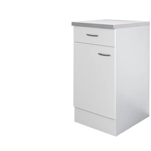 Unterschrank Genk | weiß | 40 cm | 85 cm | cm 60,0 |