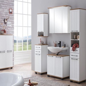 Unterschrank »Jelda« - schwarz - Holz -