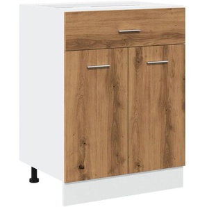 Unterschrank Lyon Artisan-Eiche 60x46x81,5 cm Holzwerkstoff Vidaxl