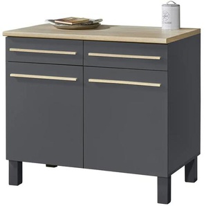 Unterschrank Marum | grau | 100 cm | 90 cm | cm 60,0 |