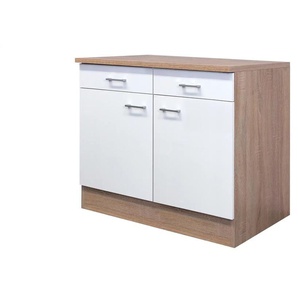 Unterschrank Mol | weiß | 100 cm | 85 cm | cm 60,0 |
