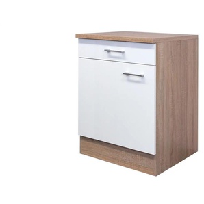 Unterschrank Mol | weiß | 60 cm | 85 cm | cm 60,0 |