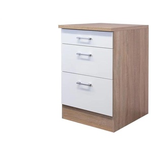 Unterschrank Mol | weiß | 60 cm | 85 cm | cm 60,0 |