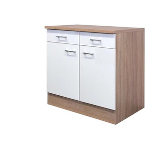Unterschrank Mol | weiß | 80 cm | 85 cm | cm 60,0 |