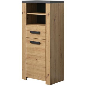 Unterschrank  Monte ¦ holzfarben ¦ Maße (cm): B: 53 H: 118 T: 35.0