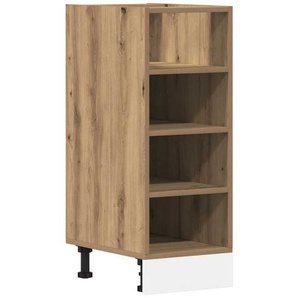 Unterschrank Riga Artisan-Eiche 30x44,5x81,5 cm Holzwerkstoff Vidaxl