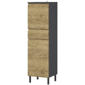 Unterschrank  Seddiner See ¦ holzfarben ¦ Maße (cm): B: 34 H: 120 T: 34.0