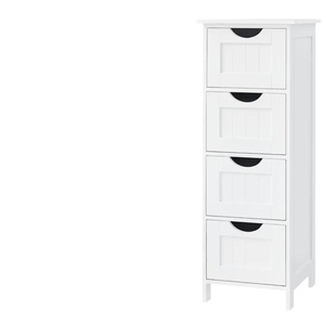 Unterschrank - weiß - Materialmix - 30 cm - 82 cm | Möbel Kraft