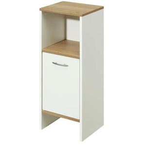 Unterschrank - weiß - Materialmix - 33 cm - 81,5 cm - cm 28,0 | Möbel Kraft