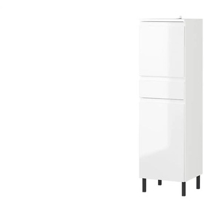 Unterschrank - weiß - Materialmix - 34 cm - 120 cm - cm 34,0 | Möbel Kraft