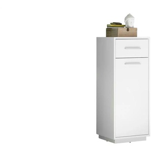 Unterschrank - weiß - Materialmix - 38 cm - 93 cm - cm 30,0 | Möbel Kraft
