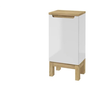 Unterschrank - weiß - Materialmix - 40 cm - 83 cm - cm 32,0 | Möbel Kraft