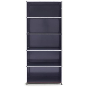 USM Regal anthrazitgrau, Designer Prof. Fritz Haller, 179x78x38 cm