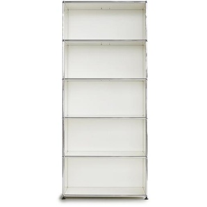 USM Regal reinweiß, Designer Prof. Fritz Haller, 179x78x38 cm