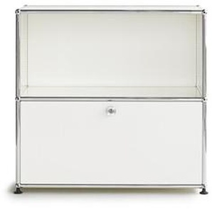 USM Regal reinweiß, Designer Prof. Fritz Haller, 74x78x38 cm
