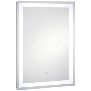 Badezimmerspiegel , Glas , rechteckig , 50x70x5 cm , RoHS, Made in Germany , feuchtraumgeeignet, senkrecht und waagrecht montierbar, in verschiedenen Größen erhältlich, gastro- objekttauglich , Badezimmer, Badezimmerspiegel, Badspiegel