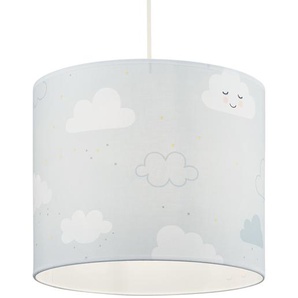Uups Hängeleuchte   süße Wolke ¦ blau ¦ Stoff, Metall ¦ Maße (cm): H: 25  Ø: 30