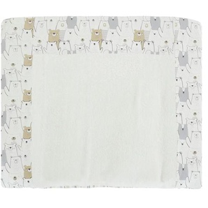 Uups Wickelauflagenbezug Tummelbär - beige - Materialmix - 85 cm | Möbel Kraft