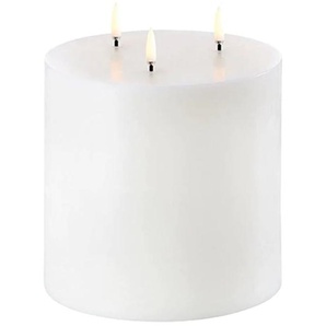 Uyuni LED Triple Flame Kerze  Nordic White