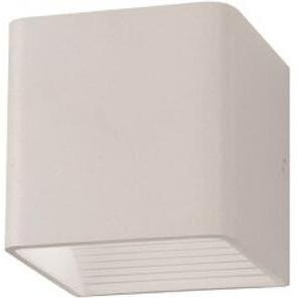 V-Tac 5w Wandlamp Körper Quadrat Ip20 550lm 120° Mod. Vt-758 - Sku 7095 - Neutralweiß 4000k - Weiß