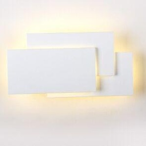 V-Tac 5w Wandlamp Led Smd Aluminum Rechteck Körper  1100lm 360° Ip20 Vt-712 - Sku 8202 Warmweiß 3000k Weiß