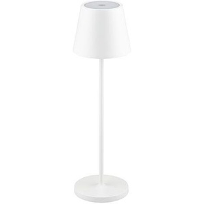 V-Tac 7522 Led-Restaurant-Tischleuchte, 2 W, Warmweiß, 4400-Ma-Akku, Kabelloses Laden, Ein-Aus-Taste, Dimmbar, Touch-Weiße Farbe, Ip54, Artikelnummer 7651